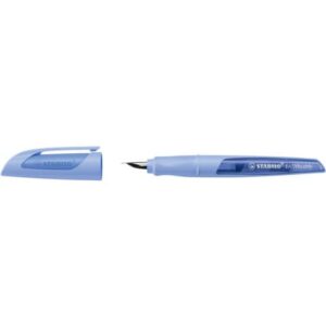 Schulfüller EASYbuddy® - Linkshänder Feder L, wolkenblau, inkl. Standardpatrone