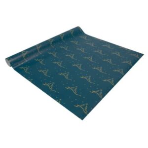 Weihnachts-Geschenkpapier Christmas tree, 50cmx5m, 80g/m², petrol