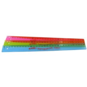 Lineal Softie Flex Lefty - 30 cm, Kunststoff, Linkshänder