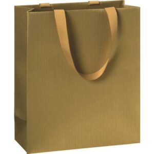 Geschenktragetasche One Colour - 18 x 21 x 8 cm, gold