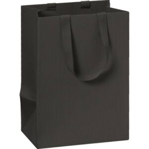 Geschenktragetasche One Colour - 10 x 14 x 8 cm, schwarz