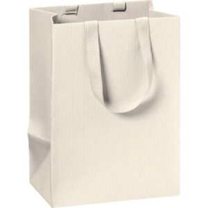 Geschenktragetasche One Colour - 10 x 14 x 8 cm, beige