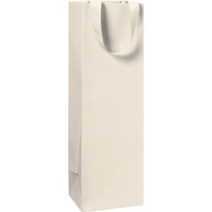 Flaschentragetasche One Colour - 11 x 36 x 10,5 cm, beige