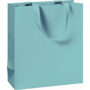 Geschenktragetasche One Colour - 18 x 21 x 8 cm, hellblau