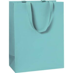 Geschenktragetasche One Colour - 23 x 30 x 13 cm, hellblau