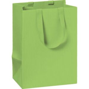 Geschenktragetasche One Colour - 10 x 14 x 8 cm, hellgrün