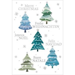 D.T. Weihnachtskarte - inkl. Umschlag