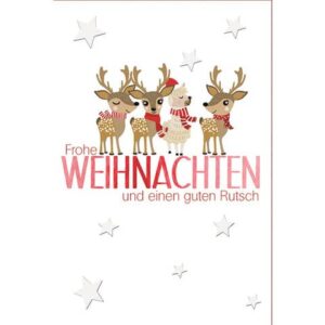 D.T. Weihnachtskarte - inkl. Umschlag