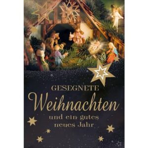 D.T. Weihnachtskarten heilig - inkl. Umschlag