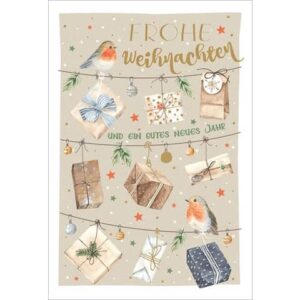 D.T. Weihnachtskarte - inkl. Umschlag