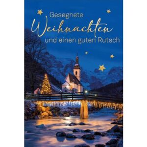 D.T. Weihnachtskarte - inkl. Umschlag