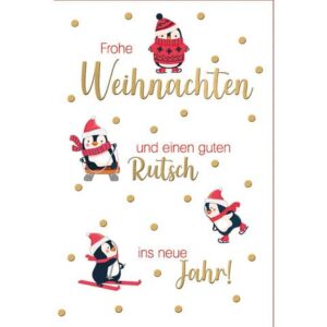 D.T. Weihnachtskarte - inkl. Umschlag