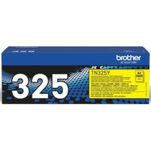 Original Brother Toner gelb High-Capacity (TN-325Y)