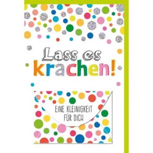 Glückwunschkarte Geldgeschenk - inkl. Umschlag