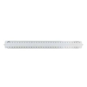 Lineal Plastik mit Griff - 30 cm
