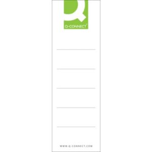 Ordnerrückenschild - schmal/kurz, 29 x 157 mm, 20 Stück