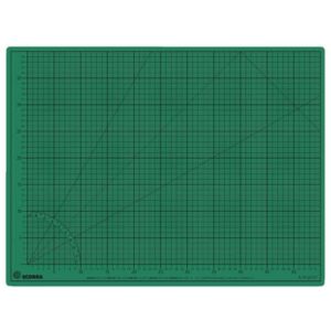 Schneideunterlage Twin-Cutting-Mats - 60 x 45 cm, grün/schwarz, einseitig bedruckt