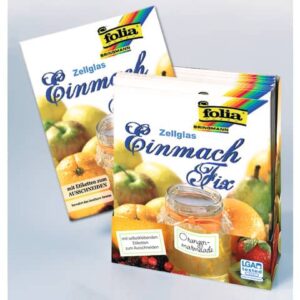 Einmach Zellophan - 33 x 60 cm, 3 Bogen