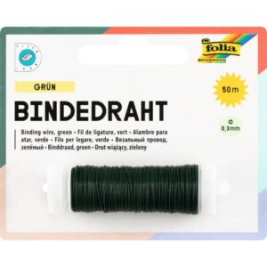 Basteldraht - 0,3 mm, grün