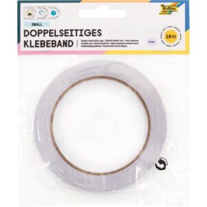 Doppelseitiges Klebeband, 5mm x 18m, transparent