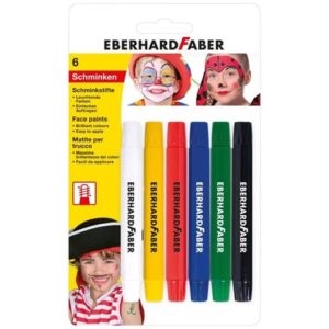 Schminkstifte-Set - drehbar, 6 Farben sortiert