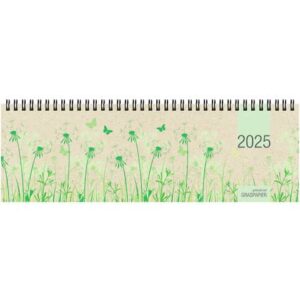 Tischquerkalender 159 - 1 Woche / 2 Seiten, 32 x 10,5 cm