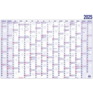 Wandkalender - A3, 16 Monate