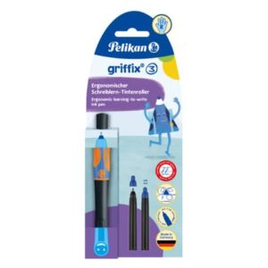 griffix® Tintenroller Stufe 3 - Neon Black, Faltschachtel/Blister