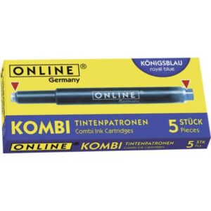Tintenkombipatrone - 5 Stück, königsblau