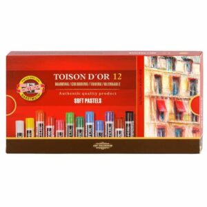 Pastellkreide Toison d'Or - 12 Farben