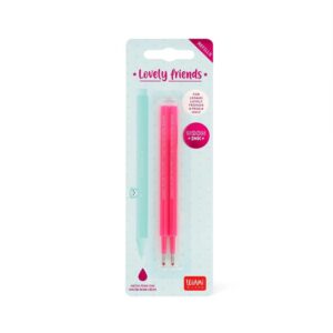 2 Ersatzpatrone für Gelstift Neon Rosa