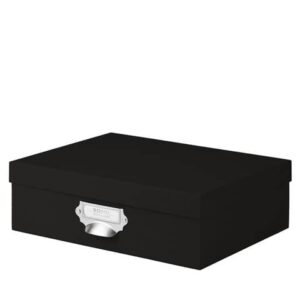 Ablagebox Pappe schwarz SOHO 1343452700