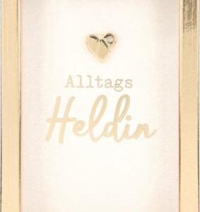 Bilderrahmen mit Spruch 1,5x5,8x8,4cm Alltags Heldin