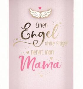 Bilderrahmen mit Spruch 1,5x5,8x8,4cm Einen Engel ohne Flügel nennt man Mama