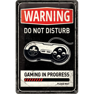 Blechschild Gaming in progress