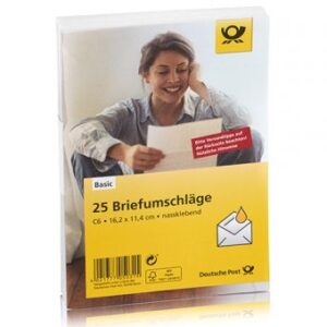 Briefumschläge C6 naßklebend o. Fenster