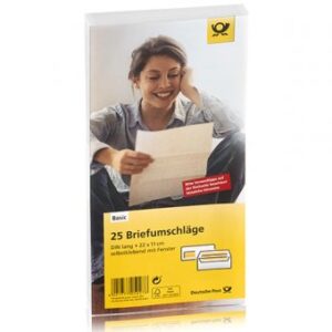 Briefumschläge DIN lang sk m Fenster