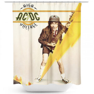 Duschvorhang AC/DC High Voltage