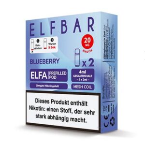 Elfbar Elfa Pod 2 Stück 20mg Blueberry