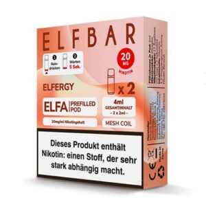 Elfbar Elfa Pod 2 Stück 20mg Elfergy / Elfstorm