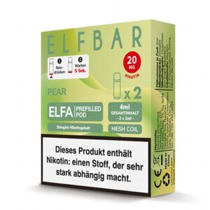 Elfbar Elfa Pod 2 Stück 20mg Pear