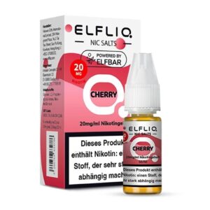 Elfbar Elfliq Nic Salt Liquid 10ml Cherry 20mg