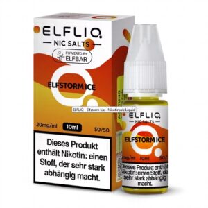 Elfbar Elfliq Nic Salt Liquid 10ml Elfergy / Elfstorm Ice 20mg