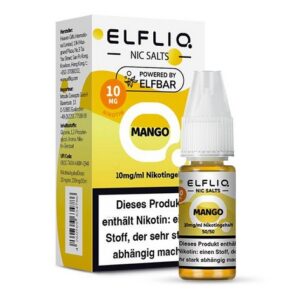 Elfbar Elfliq Nic Salt Liquid 10ml Mango 10mg