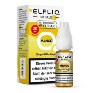 Elfbar Elfliq Nic Salt Liquid 10ml Mango 20mg