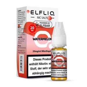Elfbar Elfliq Nic Salt Liquid 10ml Watermelon 20mg