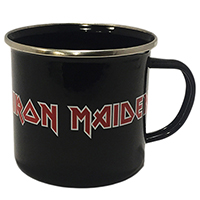Emailletasse Iron Maiden Logo