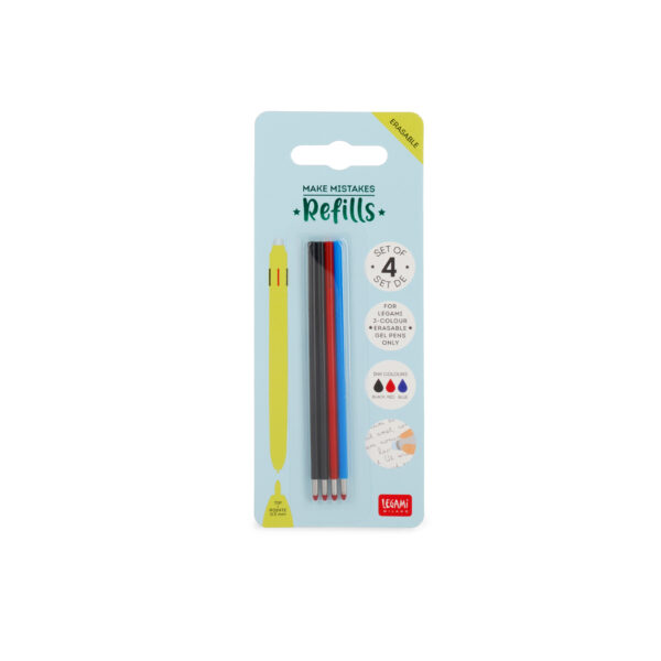 Ersatzminen 4er sortiert f. Erasable Pen