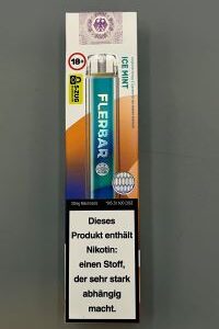 Flerbar M 600 Einweg E-Zigarette Ice Mint 20mg