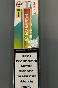 Flerbar M 600 Einweg E-Zigarette Peach Ice 20mg